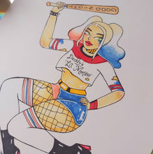 Load image into Gallery viewer, &#39;Harley Quinn&#39; a4 original
