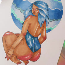 Load image into Gallery viewer, &#39;Neptune&#39; a4 original
