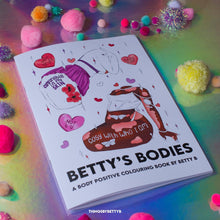 Load image into Gallery viewer, &#39;Betty&#39;s Bodies&#39; Adult Colouring Book
